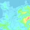 Palapag topographic map, elevation, terrain