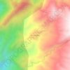 Alto Calilegua topographic map, elevation, terrain