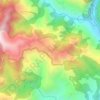 Askot topographic map, elevation, terrain