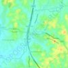 Kahathuduwa topographic map, elevation, terrain