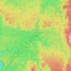 Rongram topographic map, elevation, terrain