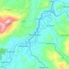 Nawalapitiya topographic map, elevation, terrain