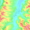 Enchiroulet topographic map, elevation, terrain