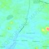 Naranwala topographic map, elevation, terrain
