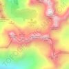 Seekofel topographic map, elevation, terrain