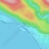 Rockfort topographic map, elevation, terrain