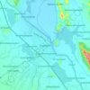Rajampet topographic map, elevation, terrain