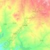 Gondal topographic map, elevation, terrain