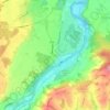 Pichlern topographic map, elevation, terrain