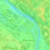 Ooijen topographic map, elevation, terrain