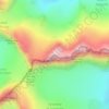 Piz Glüschaint topographic map, elevation, terrain