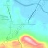 Capiton topographic map, elevation, terrain