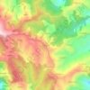 Lamgara topographic map, elevation, terrain