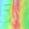 Talcott Mountain topographic map, elevation, terrain