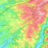 Gronenborn topographic map, elevation, terrain