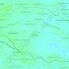 Udaiyalur topographic map, elevation, terrain