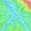 Haslau topographic map, elevation, terrain