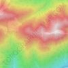Predigtstuhl topographic map, elevation, terrain