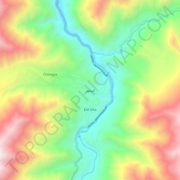 Astore topographic map, elevation, terrain