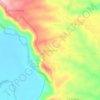 Gunungsari topographic map, elevation, terrain