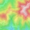 Fontreyde topographic map, elevation, terrain
