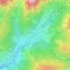 Hinterthal topographic map, elevation, terrain