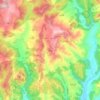 Rabia topographic map, elevation, terrain