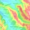 Castelo topographic map, elevation, terrain