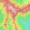 les Orelles de la Mula topographic map, elevation, terrain