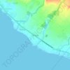 Macabug topographic map, elevation, terrain