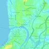 Hekitta Watte topographic map, elevation, terrain