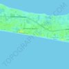 Miramar Beach topographic map, elevation, terrain
