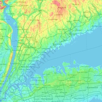 Cove Rock topographic map, elevation, terrain