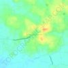 Koswatte Junction topographic map, elevation, terrain
