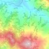 Casa Follini topographic map, elevation, terrain