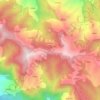 Jalna topographic map, elevation, terrain