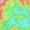 Rückershausen topographic map, elevation, terrain