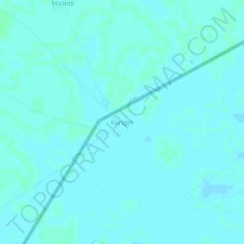 Karigiri topographic map, elevation, terrain