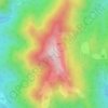 Bodenwies topographic map, elevation, terrain