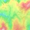 Branda da Aveleira topographic map, elevation, terrain