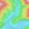 Lurx - Lurches topographic map, elevation, terrain