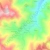 Rubino topographic map, elevation, terrain