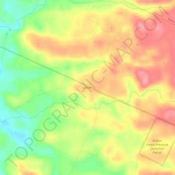 Lotville topographic map, elevation, terrain