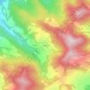 Fragnolo topographic map, elevation, terrain