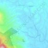 Pulinjal topographic map, elevation, terrain