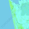 Pamunugama topographic map, elevation, terrain