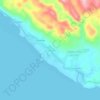 Flordeliz topographic map, elevation, terrain