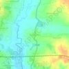 Mallasandra topographic map, elevation, terrain