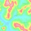 Kayabwe topographic map, elevation, terrain