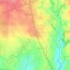 Sumberrejo topographic map, elevation, terrain